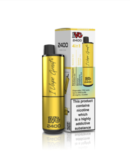 IVG 2400 Puffs Banana Edition (4 in 1)