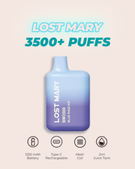 Lost Mary 3500 Puffs Blue Razz Ice
