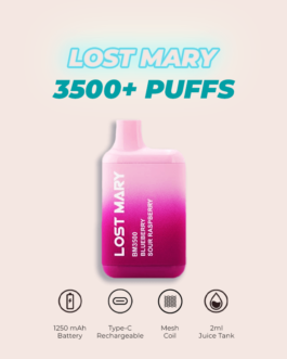 Lost Mary 3500 Puffs Blue Sour Raspberry
