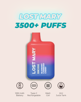 Lost Mary 3500 Puffs Blueberry Cranberry Cherry