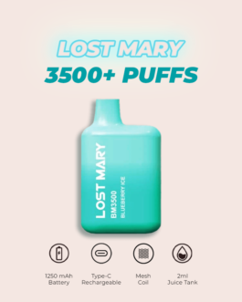 Lost Mary 3500 Puffs Blueberry Ice