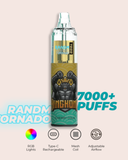 R and M Tornado 7000 Puffs Cherry Cola