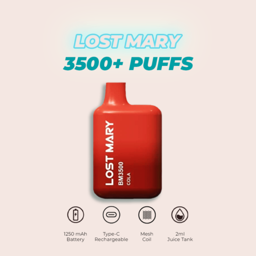 lost-marry-3500-puffs-cola