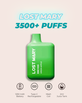 Lost Mary 3500 Puffs Green Apple
