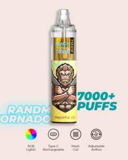 R and M Tornado 7000 Puffs Pineapple Ice