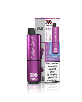 IVG 2400 Puffs Plum Edition  (4 in 1)