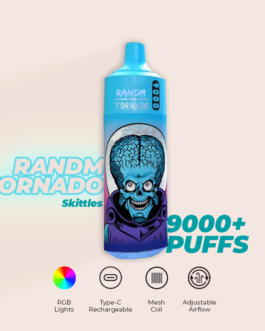 R and M Tornado 9000 Puffs Skittles