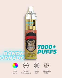 R and M Tornado 7000 Puffs Strawberry Watermelon Lemonade